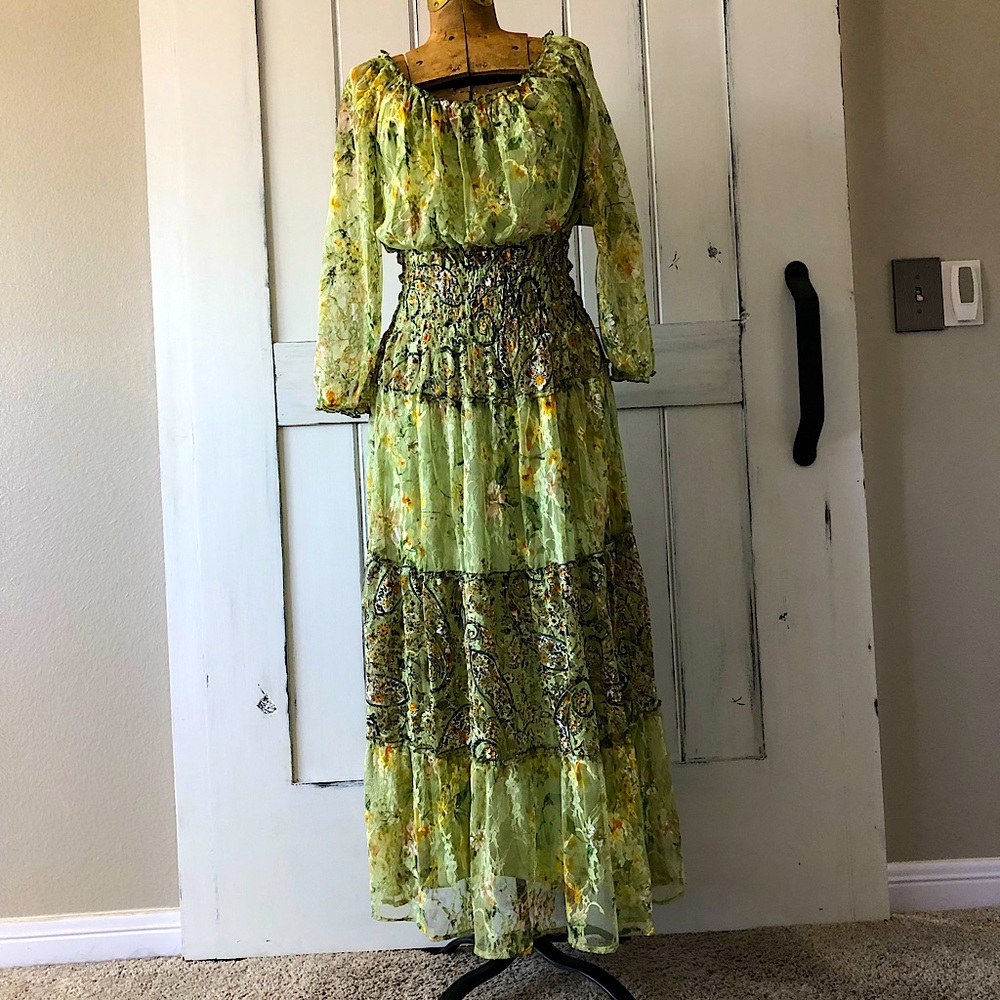 NWOT Fig & Flower Boho Dress